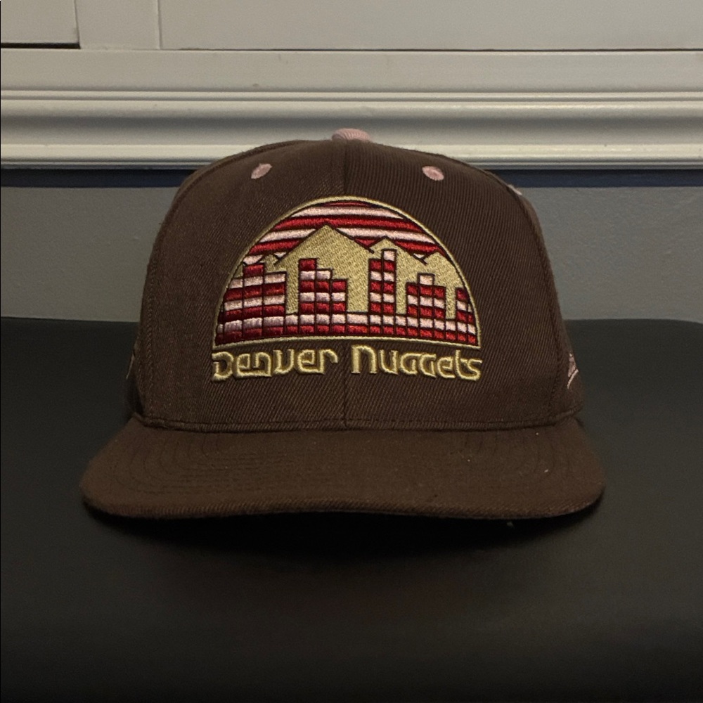 Mitchell & Ness Brown Denver Nuggets Cap